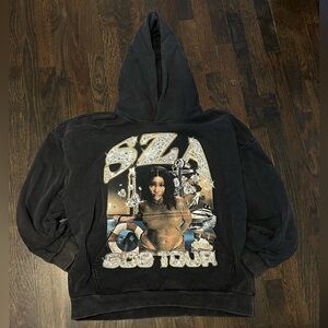 SZA SOS Tour Hoodie Black XL